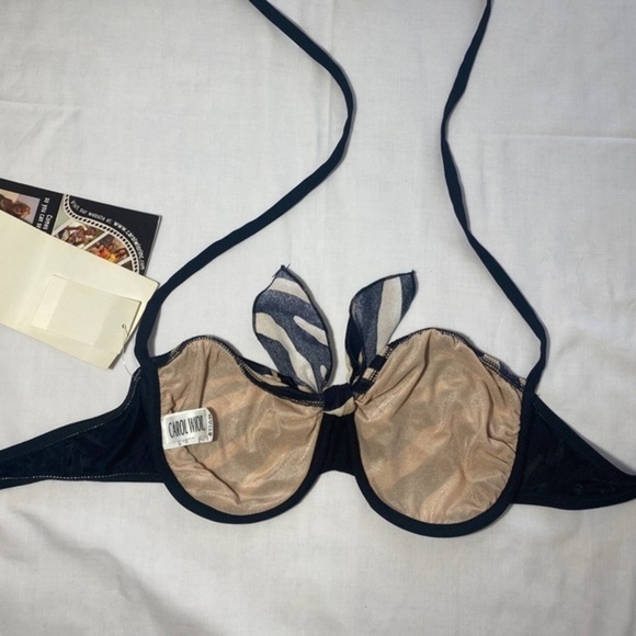 𝅺carol Wior bikini top 1-pcs size-12,‎ Does not have padding - Picture 6 of 10